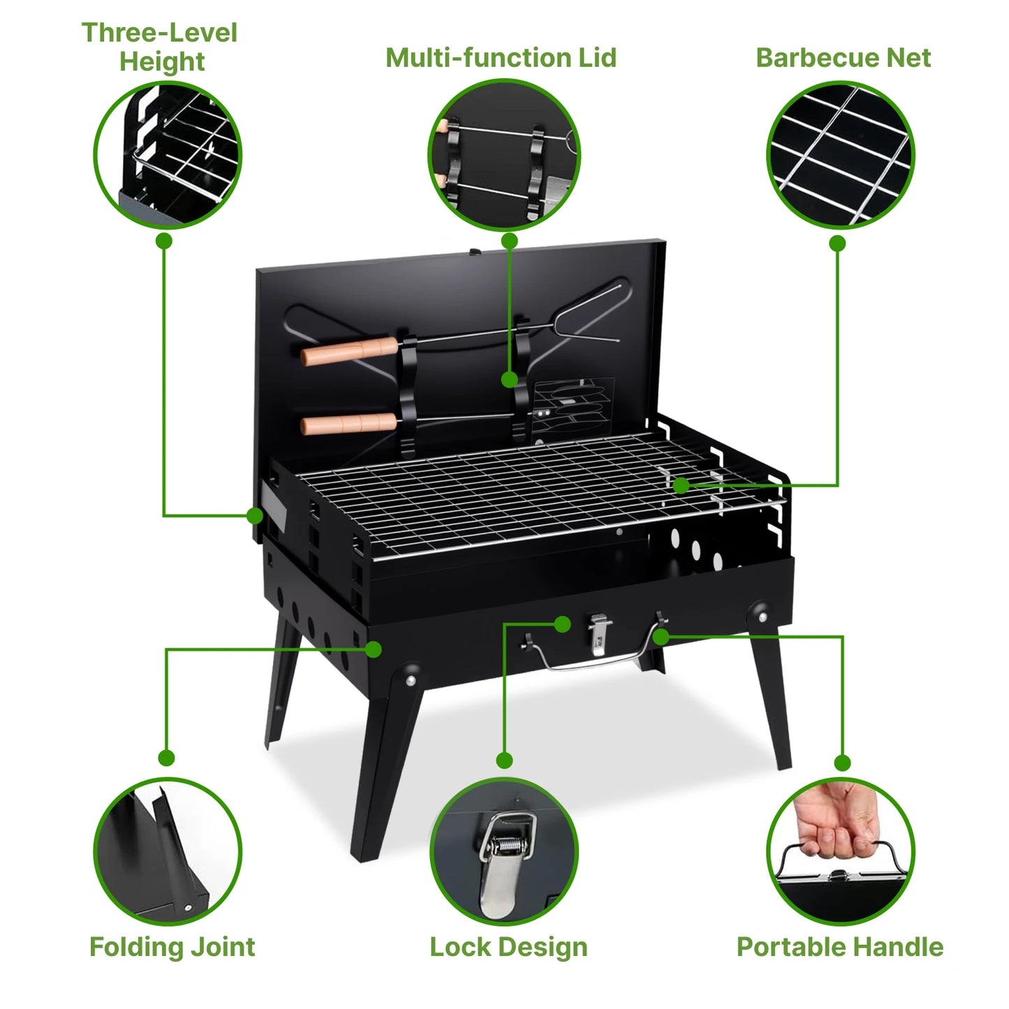 Portable Charcoal Grill