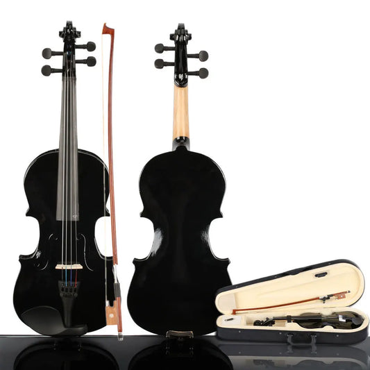 Acoustic Violin for Beginner with Case Bow Rosin