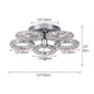 Crystal Ceiling Lamp Smart Chandelier Pendant