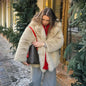 Women  High Quality Luxury Faux Fur Coat