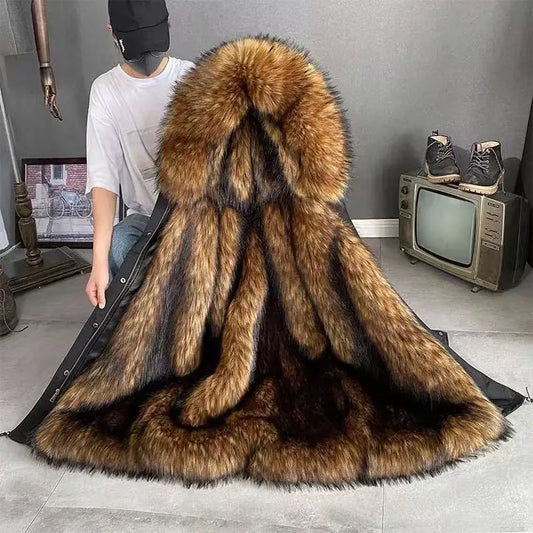 Winter Men Parka Coat