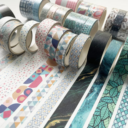 3pc Basic Decorative Masking Washi Tape