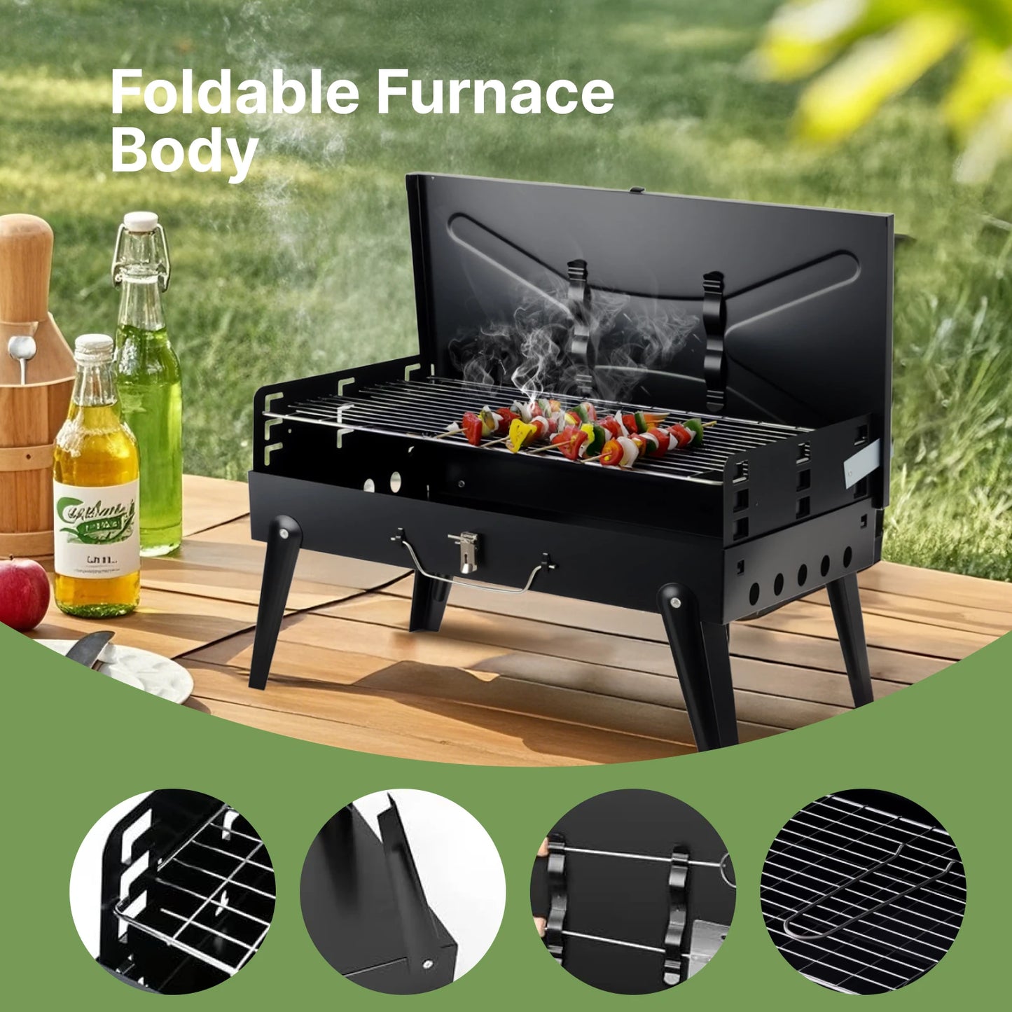 Portable Charcoal Grill