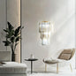 Crystal Wall Sconce Light  for Bedroom Living Room