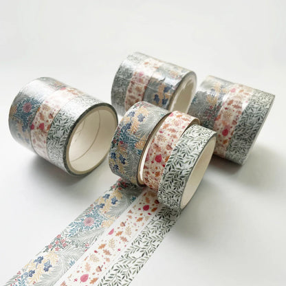3pc Basic Decorative Masking Washi Tape