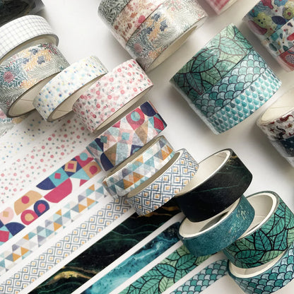 3pc Basic Decorative Masking Washi Tape