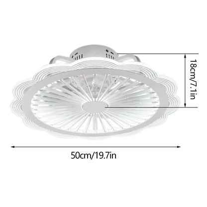 Dimming ceiling fan light
