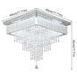 Crystal Ceiling Lamp Smart Chandelier Pendant