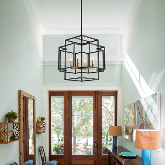 Farmhouse Hanging Chandelier for Living Room Island Kitchen