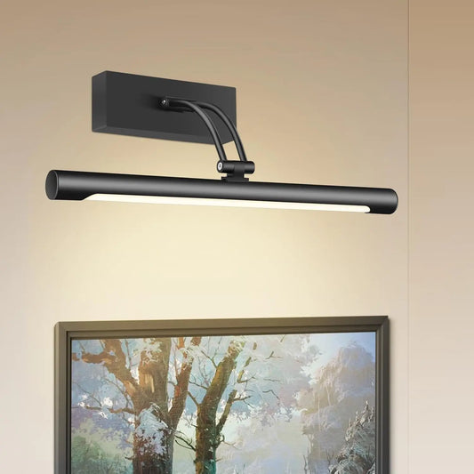 Hardwired Picture Light for Wall Black,