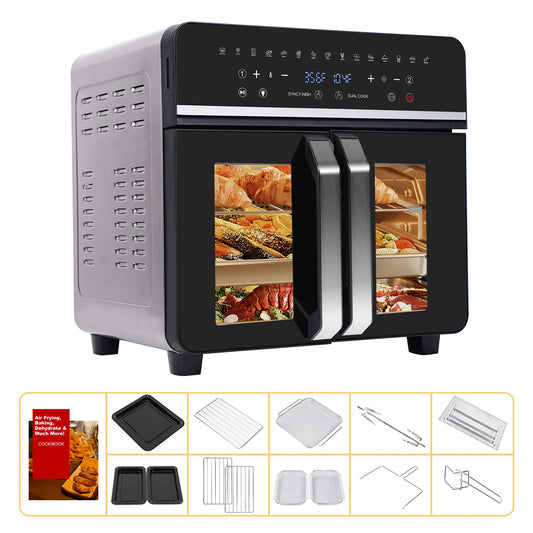 24QT Hot AIRFRYER,  Oven with LED Touch Screen