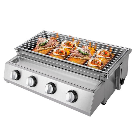 Stainless Steel Smokeless Barbecue Grill