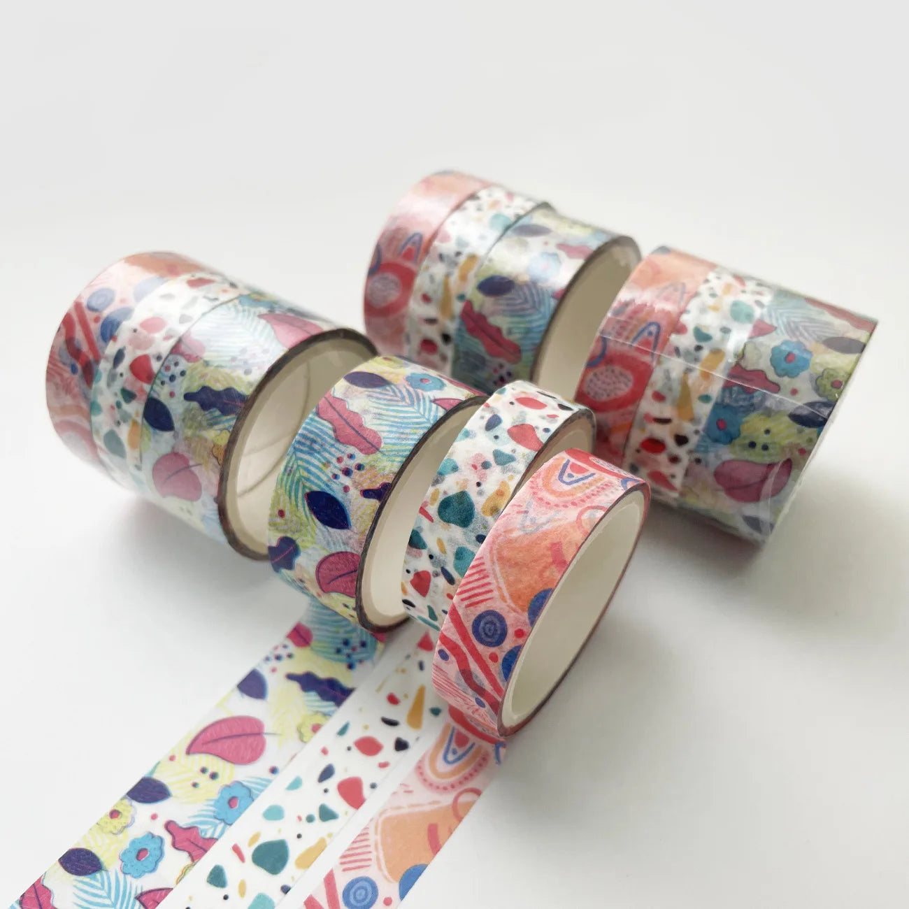 3pc Basic Decorative Masking Washi Tape
