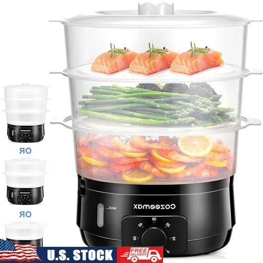 13.7QT Electric Food Steamer