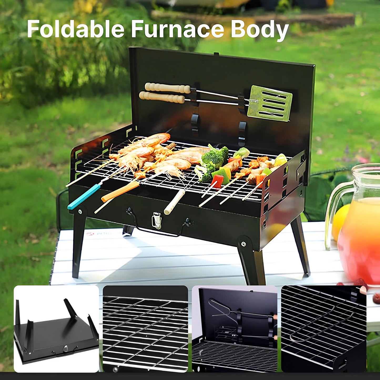 Portable Charcoal Grill