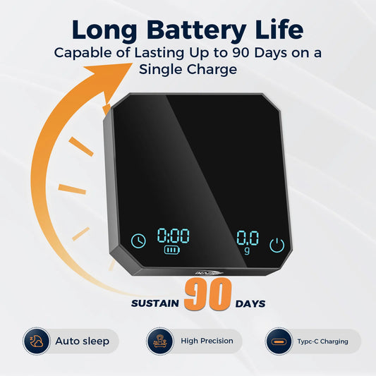 Metal  Electronic Coffee Scale