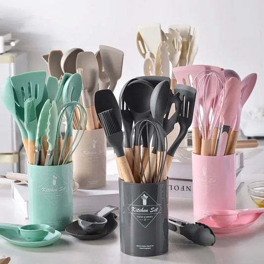 Non-Stick Cookware Kitchen Utensils Set