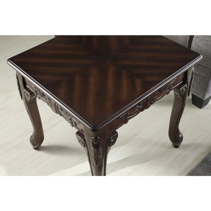 Wood End Table