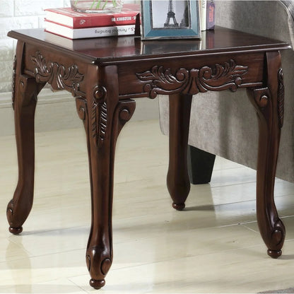 Wood End Table