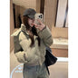 Fur Hooded Jacket Women Outerwear