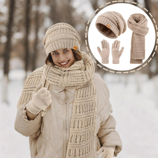 Women's winter three-piece set