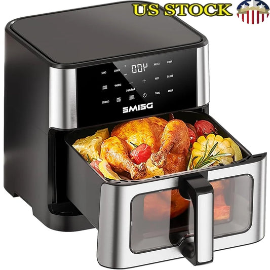 10.2QT Large Air Fryer 1700W Touch Screen