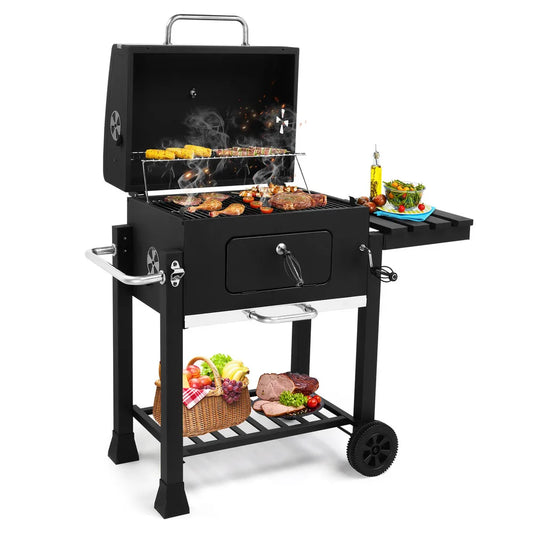 Outdoor Charcoal Grill Smoker  Barbecue Grill
