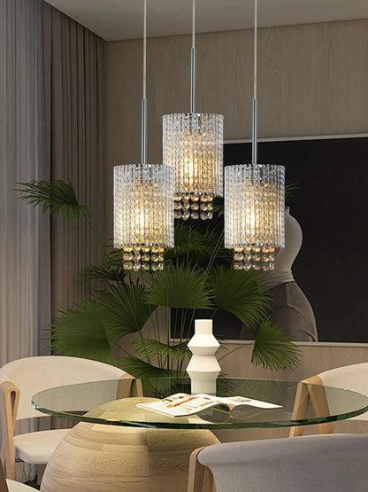 Crystal Pendant  Hanging Ceiling Fixture