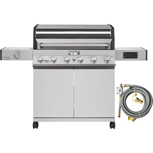 6-Burner Convertible Natural Gas Grill