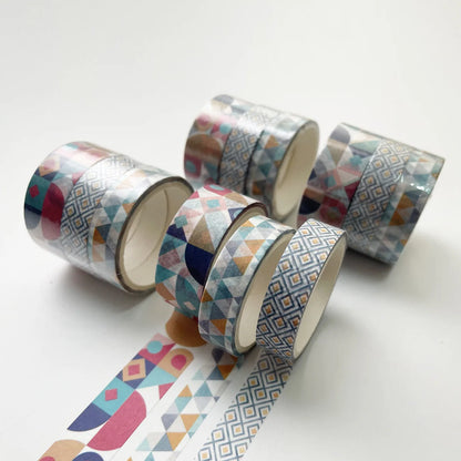 3pc Basic Decorative Masking Washi Tape